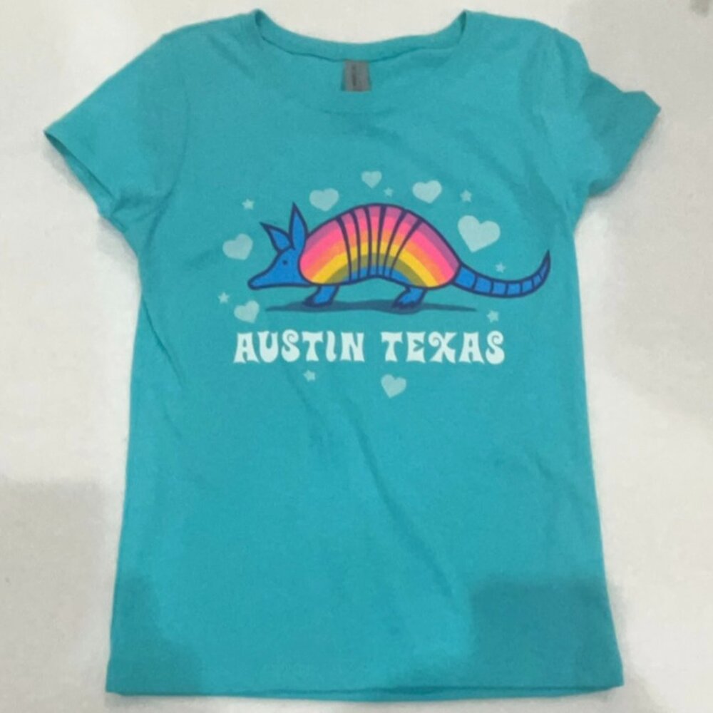 NLA Next Level Appeal Kids T-Shirt Austin Texas Size M 7-8 NWOT